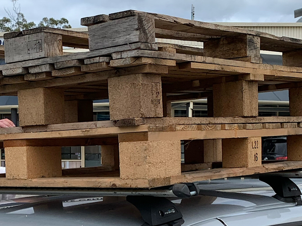 Build A Raised Garden Bed From Old Pallets